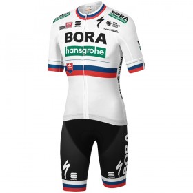 Tenue Maillot + Cuissard à Bretelles 2020 BORA-hansgrohe Championnats de Slovaquie N001